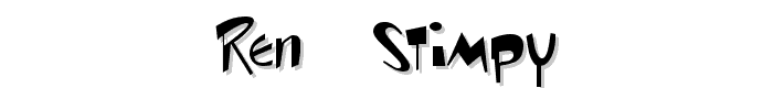 Ren & Stimpy font